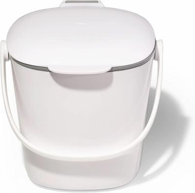 OXO-Good-Grips-Komposteimer-Plastik-Weiss
