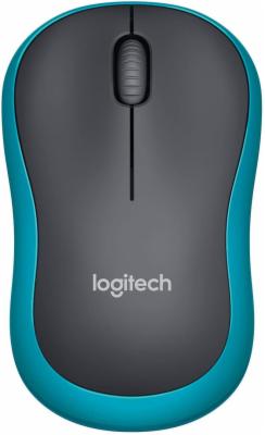 Logitech-M185-Kabellose-Maus-2-4-GHz-Verbindung-via-Nano-USB-Empfaenger-1000-DPI-Optischer-Sensor-12-Monate-Akkulaufzeit-Fuer-Links-und-Rechtshaender-PC-Mac-Blau