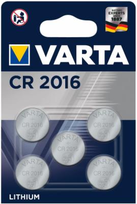 VARTA-Batterien-Electronics-CR2016-Lithium-Knopfzelle-3V-Batterie-5er-Pack-Knopfzellen-in-Original-5er-Blisterverpackung