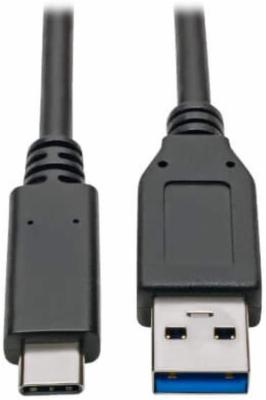 PremiumCord-USB-C-auf-USB-3-0-Verbindungskabel-2m-Datenkabel-SuperSpeed-bis-zu-10Gbit-S-Schnellladung-bis-zu-3A-USB-3-1-Generation-2-Typ-C-Stecker-Farbe-Schwarz-Laenge-2m
