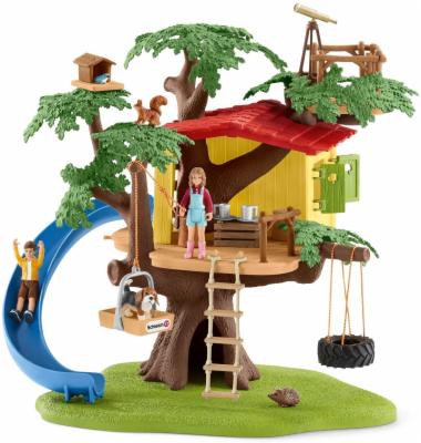 Schleich-42408-Farm-World-Spielset-Abenteuer-Baumhaus-Spielzeug-ab-3-Jahren