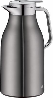 alfi-SKYLINE-1-5-Liter-Cool-Grey-Mat-Edelstahl-Isolierkanne-mit-hygienischem-Hartglaseinsatz-Drehverschluss-mit-bequemer-Drucktaste-ergonomischer-Griff-mit-einer-Hand-ideal-als-Kaffeekanne-Teekanne-1321234150