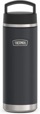 THERMOS-ICON-BEVERAGE-BOTTLE-0-71-Liter-Dunkelgrau-Graphite-Mat-Thermosflasche-Edelstahl-isolierte-Trinkflasche-18-Stunden-heiss-24-Stunden-kalt-spuelmaschinenfest-absolut-dicht-BPA-frei-4122333071