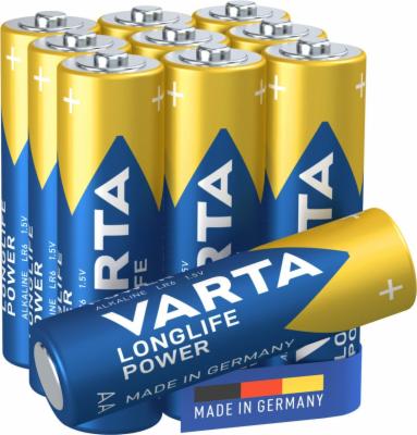 VARTA-LONGLIFE-Power-Alkaline-Batterie-AA-Mignon-LR6-10er-Pack-Made-in-Germany-ideal-fuer-ferngesteuertes-Spielzeug-Controller-Taschenlampe-Personenwaage-medizinische-Geraete