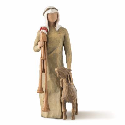Willow-Tree-Zampognaro-|-Hirte-mit-Dudelsack-27183-|-Original-Susan-Lordi-Krippenfigur-und-Weihnachtsdeko-|-Sammlerfigur-fuer-die-Weihnachtskrippe