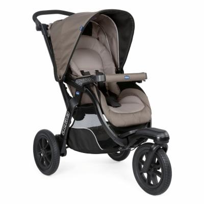 Chicco-Activ3-Kinderwagen-mit-3-Raedern-leicht-zu-fahren-in-jedem-Gelaende-breiter-Sitz-verstellbare-Rueckenlehne-praktischer-Verschluss-verstellbare-Stossdaempfer-0-Monate-Dark-Beige